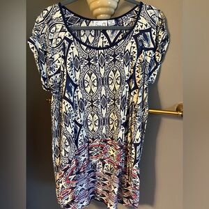 Great Batik Print Summer Top
